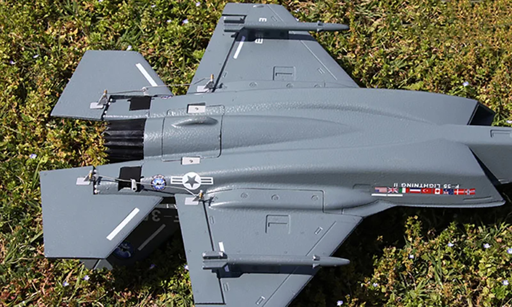 QTModel-F35-517mm-Spannweite-EPO-50mm-EDF-Kampfjet-RC-Flugzeug-Festfluumlgel-KITPNP-2019493-7